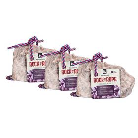 Redmond 758364125708 Rock On A Rope Unrefined Salt For Horses 3 To 5 Lbs Pack