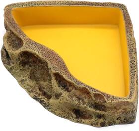 Relaqcc 445041234299 Reptile Feeder Resin Bowl Amphibian For Lizard Gecko Bearded Dragon