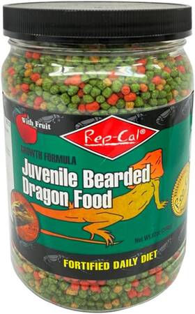 Srp00813 Rep-cal 52293 Juvenile Bearded Dragon Pet 12 Ounce Pack Of 1 Mulricolor