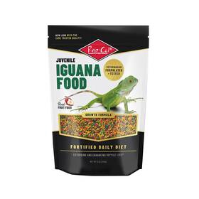 Rep-cal 788286004027 Iguana Food For Juveniles - 12 Oz Nutrient-rich Diet Healthy Growth