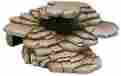 Rep182 Penn-plax Shale Step Ledge And Cave Hide-out Medium Aquarium Resin 854585504800