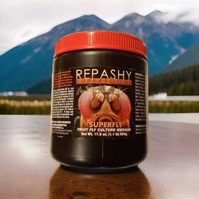 Repashy 643854950260 Superfoods Superfly Fruit Fly Culture Medium 17.6 Oz 1.1lb Exp 12/2026 Repashy 643854950260 Superfoods Superfly Fruit Fly Culture Medium 17.6 Oz 1.1lb Exp 12/2026