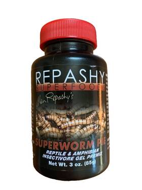 67456 Repashy Superworm Pie Reptile And Amphibian Food 3 Oz. Exp. 12/2026