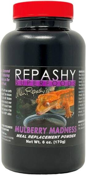 Repashy Ventures Inc. 744110430141 Crested Gecko Diet Mulberry Madness 6 Oz