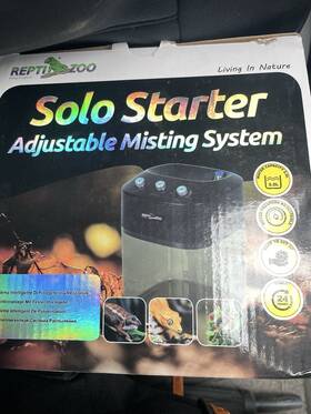 Repti Zoo 313039749728 2.2l Solo Adjustable Starter Mister For Reptile Terrariums Humidifier