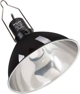 Repti Zoo 445045110100 8.5 Inch Reptile Lamp Fixture Optical Reflection Cover For Gla