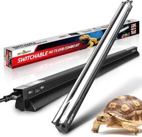 Aat2839st Repti Zoo Switchable Uvb Light For Reptiles 39w T5 Combo Kit 34 In