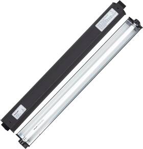 At2824stt Repti Zoo 24w T5 Ho Uvb Lighting Kit 22 Inch Fixture With Reflector And 5.0 Bulb