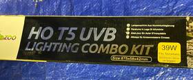 At2839 Repti Zoo Ho T5 Uvb Lighting Combo Kit For Parts No Bulb