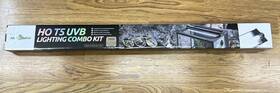 34.4x2.2x1.6in Repti Zoo At2839st 808b 39w Reptizoo T5 Ho Uvb Lighting Combo Kit