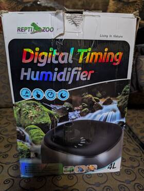 B07w7z898n Repti Zoo Digital Timing Humidifier Reptile Frogger Smart Touch Screen Adjustable