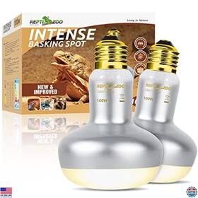 B0b5w8gmpb Repti Zoo 2 Pack 100w Heat Lamp Bulbs For Reptiles Chickens Pet Brooder Uva Basking