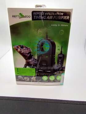 4-filtration Repti Zoo Le004 Reptile Timing Air Filter Free Shipping