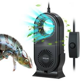 Le004s Repti Zoo Reptile Glass Terrarium Air Purifier Carbon Filter Cleaner Bearde
