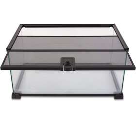 Rak08 Repti Zoo 10 Gallon Reptile Pet Tank Glass Natural Cages Terrarium 20 Inch X12 X10
