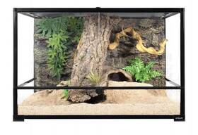 Rk362424 Repti Zoo 90 Gallon 36 Inch X 24 Large Reptile Terrarium Upgrade Glass Tank