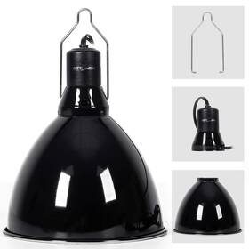 Rl14b Repti Zoo 8.5 Inch Reptile Light Fixture 200w 2 In 1 E26 Base With Removable Ceramic So