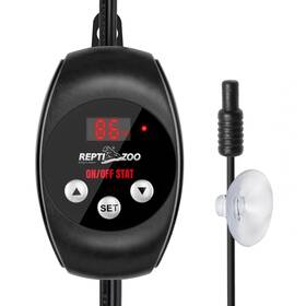 Tc12 Repti Zoo Reptile Thermostat Wide Range Temperature Controller Heat Pad Digital