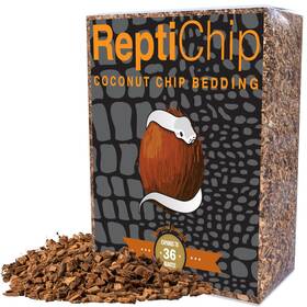 Reptichip Premium Coconut Substrate 850011142417 Reptile Bedding Loose Chip 36 Quart Coco Husk Mul