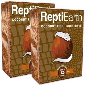 Reptichip Premium Coconut Substrate 860063002157 Reptiearth Reptile Bedding Fluffy Fiber 12 Quart Organic Coco