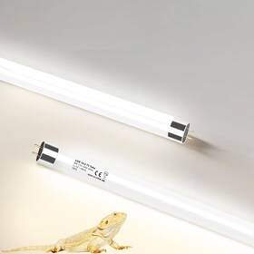 Reptidldb 671891555308 2 Pack T5 Ho 10.0 Uvb Reptile Bulb 8w 12-inch Uva Light For Bearded Dragons