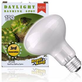100w Reptiking 974318890872 Reptile Heat Bulb Lamp 1-pack Daylight Basking Spot Bearded Dragon/tur