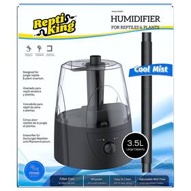 Reptiking 974318892074 Reptile Fogger Terrarium Humidifier Plant Fog Machine Mister Fo