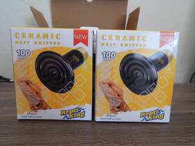 Kt9210 Reptiking Ceramic Heat Emitter 2-pack 100w For Reptiles