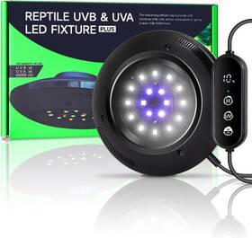 Uvl601 Reptitrip Led Uvb Light For Reptiles 8w Lamp Timer Switch Adjustable Black