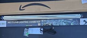 At2854 Reptizoo Ho T5 Lighting Fixture Fits Terrarium 1200mm/48 Inch 54w Model No Bulb