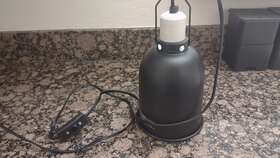 Dpdl-55 Reptizoo Thrive 5.5 Inch Deep Dome Lamp Reptile Heat Light Basking 6 Ft Cord 100 Watts Max