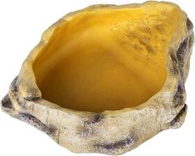 Erb09m Reptizoo Reptile Water Bowl Terrarium Medium 8 Inch X 6.1 1.7 Yellow