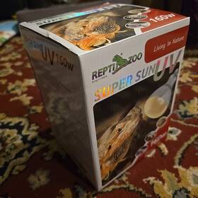 P125160 Reptizoo Supersun Uvb/uva Reptile Lamp 160w For Lizard Turtle Tortoise P125160 Reptizoo Supersun Uvb/uva Reptile Lamp 160w For Lizard Turtle Tortoise