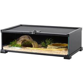 Rak08sg Reptizoo Small Reptile Tank 20 Inch X 12 6 Glass Terrarium With Top F