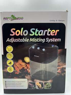 Tr07 Reptizoo Repti Zoo Reptile Misting Mister System Solo Starter Humidifier Adjustable Used