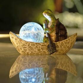 Animal-01 Rezpuao Garden Statue Of Turtle Decor Tortoise Figurine Outdoor