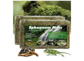Riare 704090620833 Premium Sphagnum Moss For Reptiles 100 Quart Natural Live Reptile