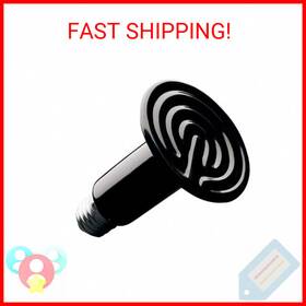 100bhe Rite Farm Products Black 100w 110v Ceramic Heat Emitter Brooder Infrared Lamp Bu