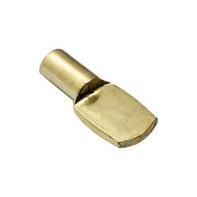Roksp14b Rok 100 Pack Hardware Heavy Duty 1/4 Inch 6.35mm Shelf Pin Spoon Shaped Cabinet