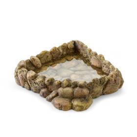 Rolf Hagen 015561228299 Exo Terra Corner Water Dish Select Size Xlarge