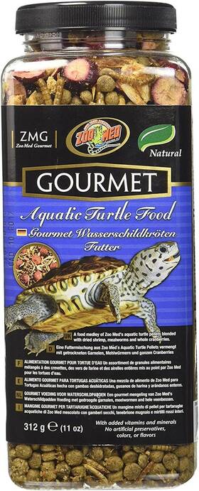 Zm98 Royal Pet Supplies Inc Zoo Med Gourmet Aquatic Turtle Food 11 Oz