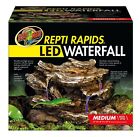 Rr-23 Zoo Med Reptirapids Led Waterfall Medium Rock Style Terranium Reptile Decoration 097612910230