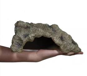 Runxf 700390506976 Reptile Simulation Rock Hideouts Cave Amphibian Hides Resin Habitat Decor She
