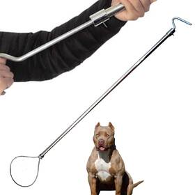 Ruyarxnm 641320698906 52ftft Bulldog Catcher Pole Extra Long Control Tool Capture Noose Stainless Ste