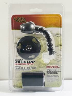 Yl-35-045400d Rzilla Mini Clamp Red Led Lamp For Nocturnal Reptiles With Switch Adjustable New