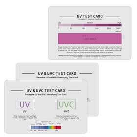 Cards-2 Saitech It Uv And Uvc Test Card Intensity 3-in-1 Uva U