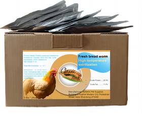 Sdmax Pet Supplies 445038675630 5 Lb Mealworms - This Is Freshly Cooked Worms At High Temperatures. There Are 24