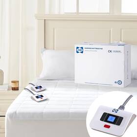 Slm-hm72-sq Sealy Electric Mattress Pad Cal King Size 10 Heating Settings Heated Mattres