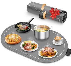 Zc668 Seenlast Warming Mat For Food With Adjustable Temperature Timer 10s Fast Heating Elect