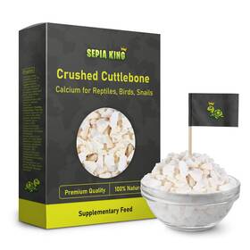 Sepia King 262419641113 Crushed - 100% Natural Calcium Supplement Premium Cuttlebone Perfect For